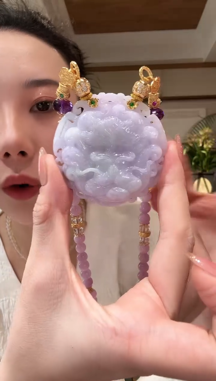 【闪购商品】翡翠颈饰未镶嵌国风