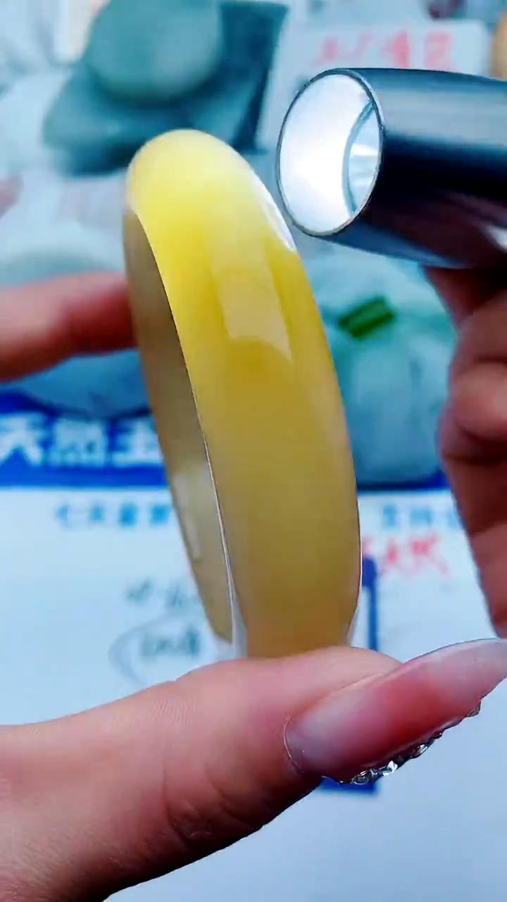 【闪购商品】石英质玉手镯未镶嵌a114-60-61