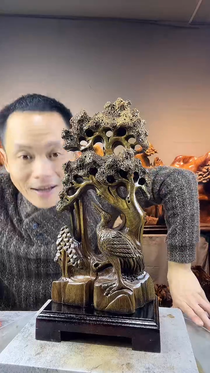 金丝楠用****0小叶桢楠随行摆件15