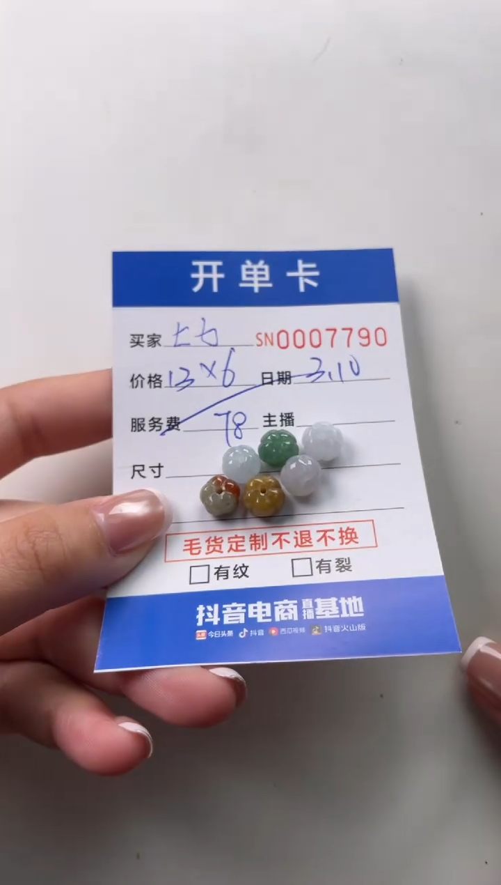 【闪购商品】翡翠颈饰未镶嵌00007790