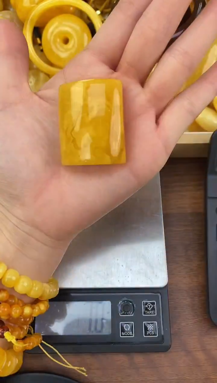 裸石琥珀未镶嵌天然琥珀蜜蜡