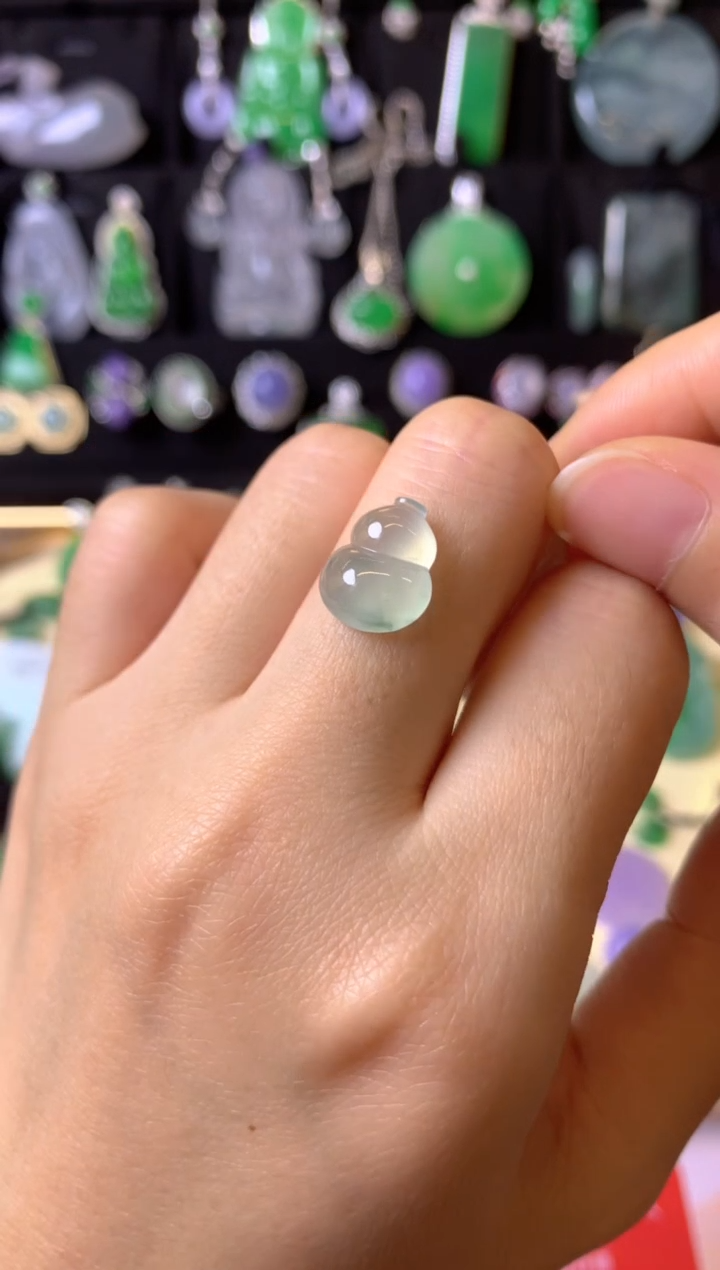 【闪购商品】定制翡翠未镶嵌1裸玉（客户意向镶嵌）