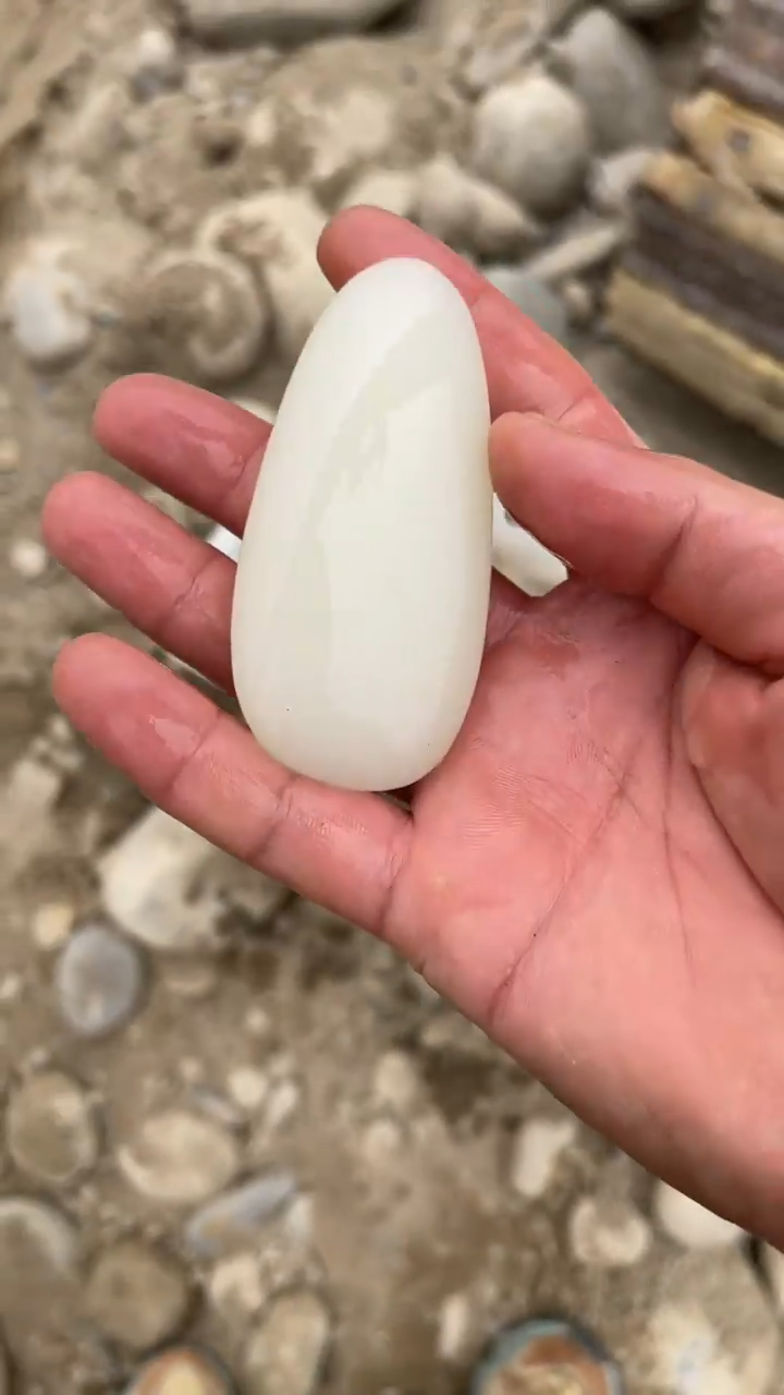 和田玉未镶嵌吊坠(不含链)0013