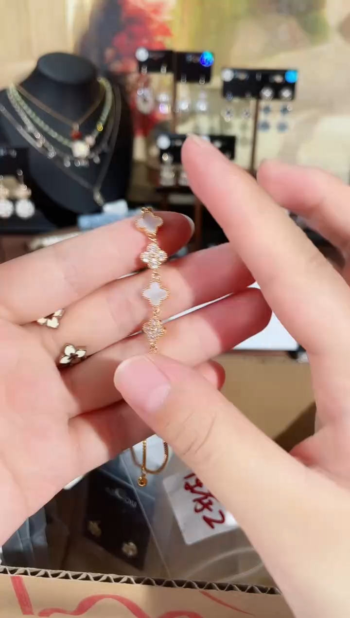 铜合金合成立方氧化锆925银梵7436