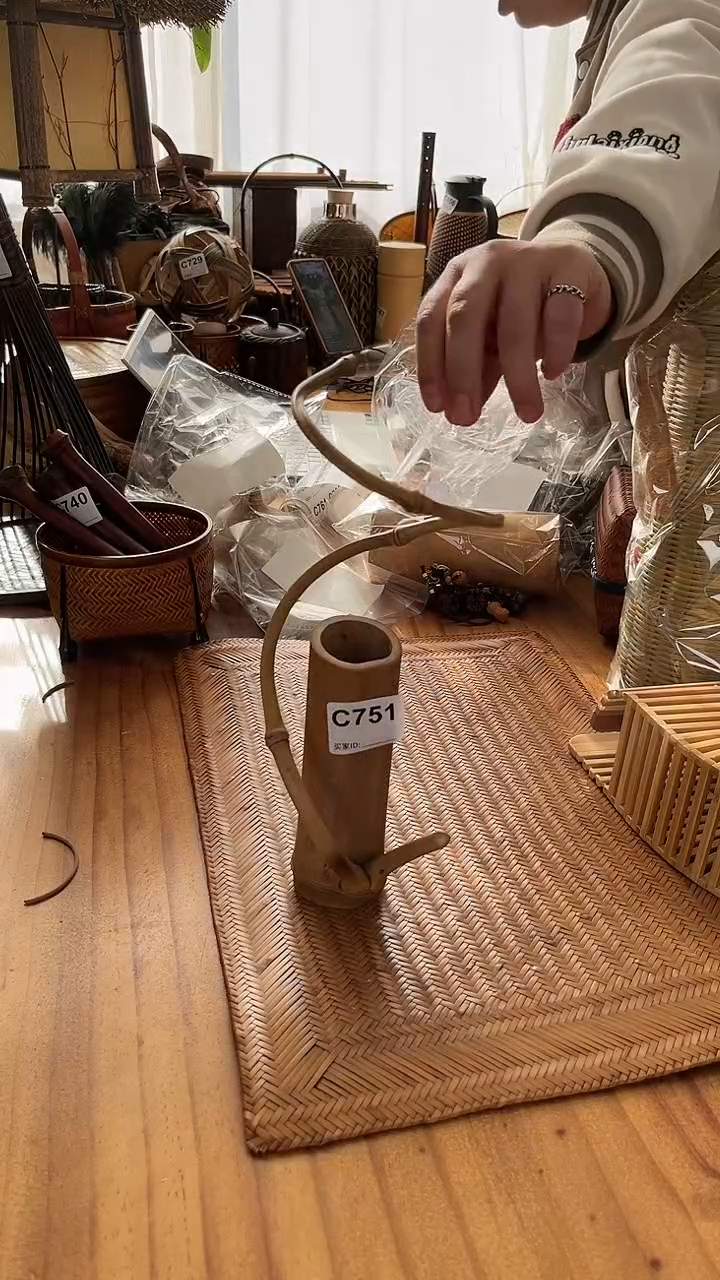 孤品样品微瑕福利品竹制品C751