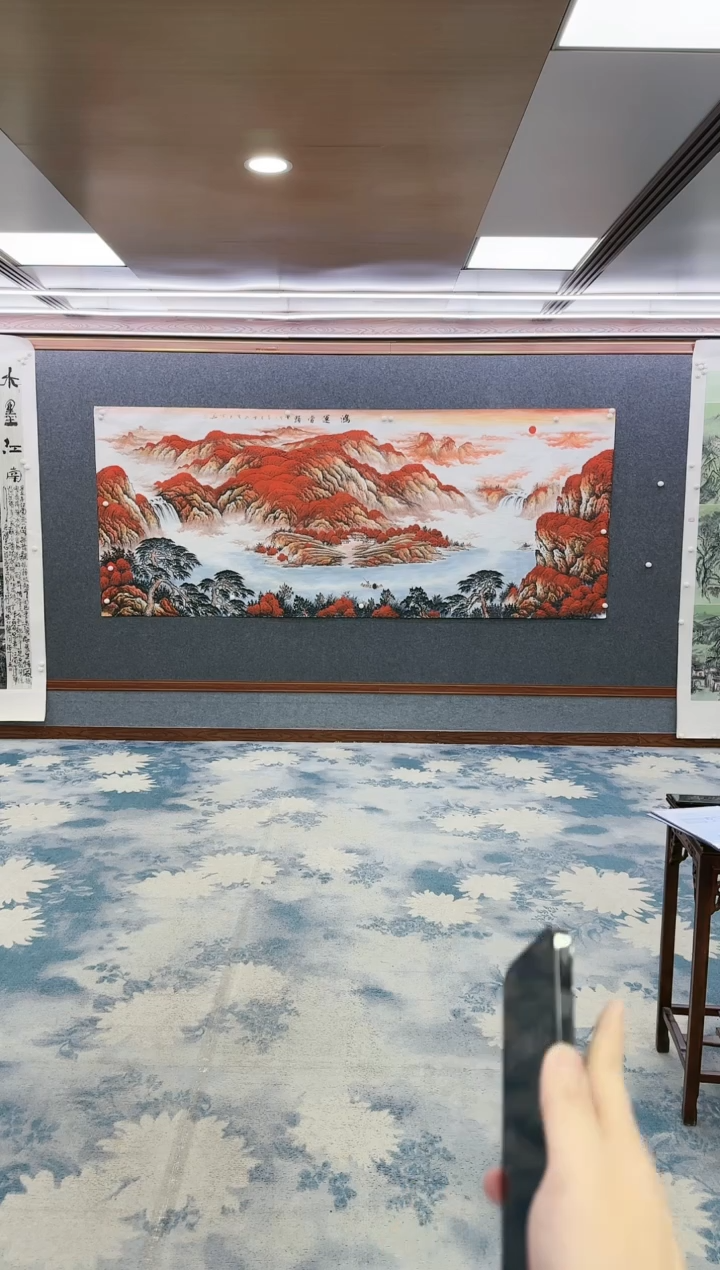 绘画z刘雪红-山水国画-大丈二