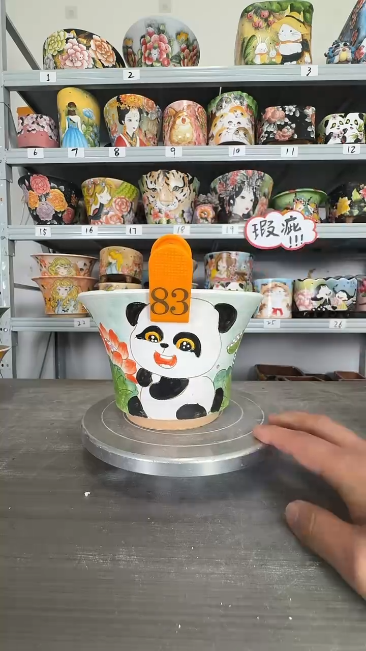 【闪购商品】陶瓷瑕疵83号花盆