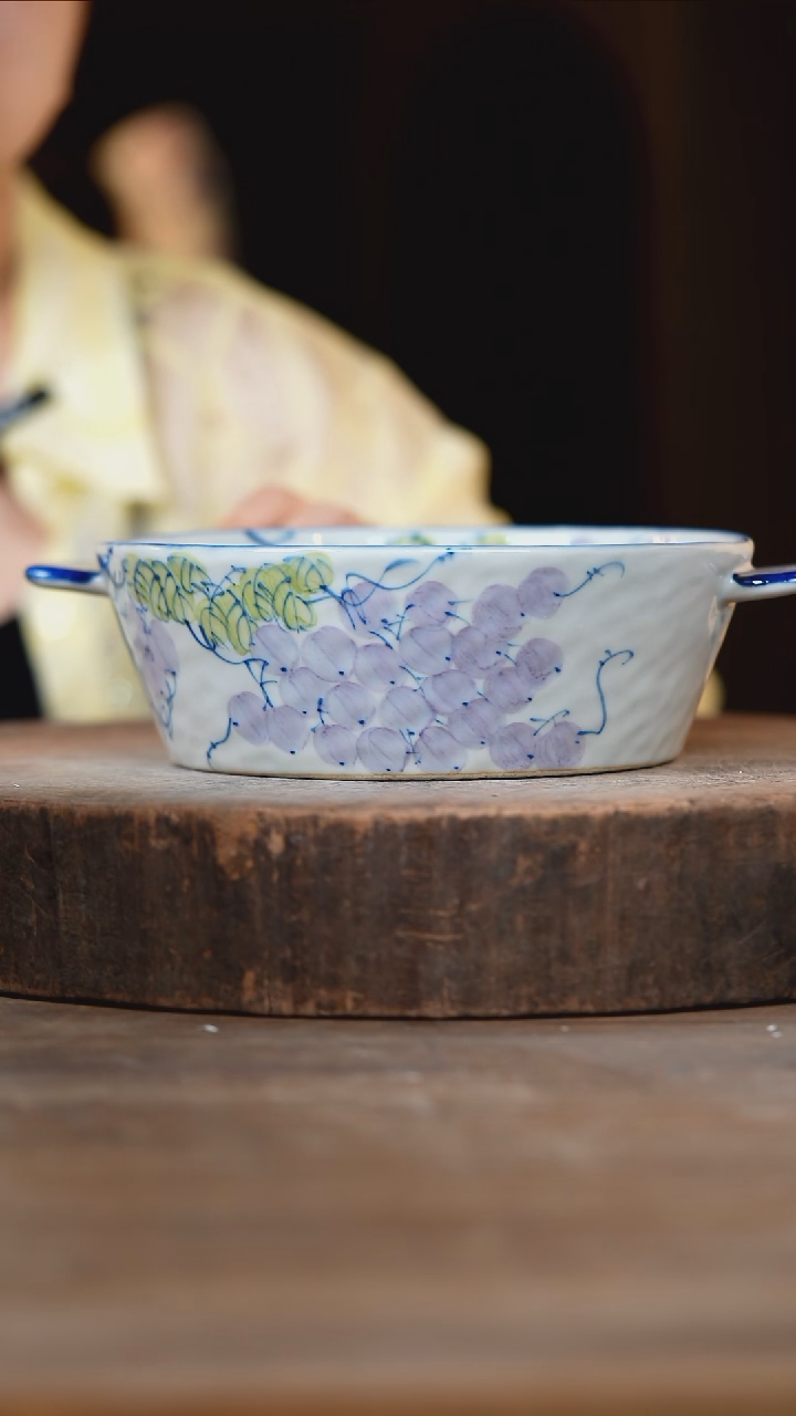 瓷片景德镇高温釉下彩（食品级）