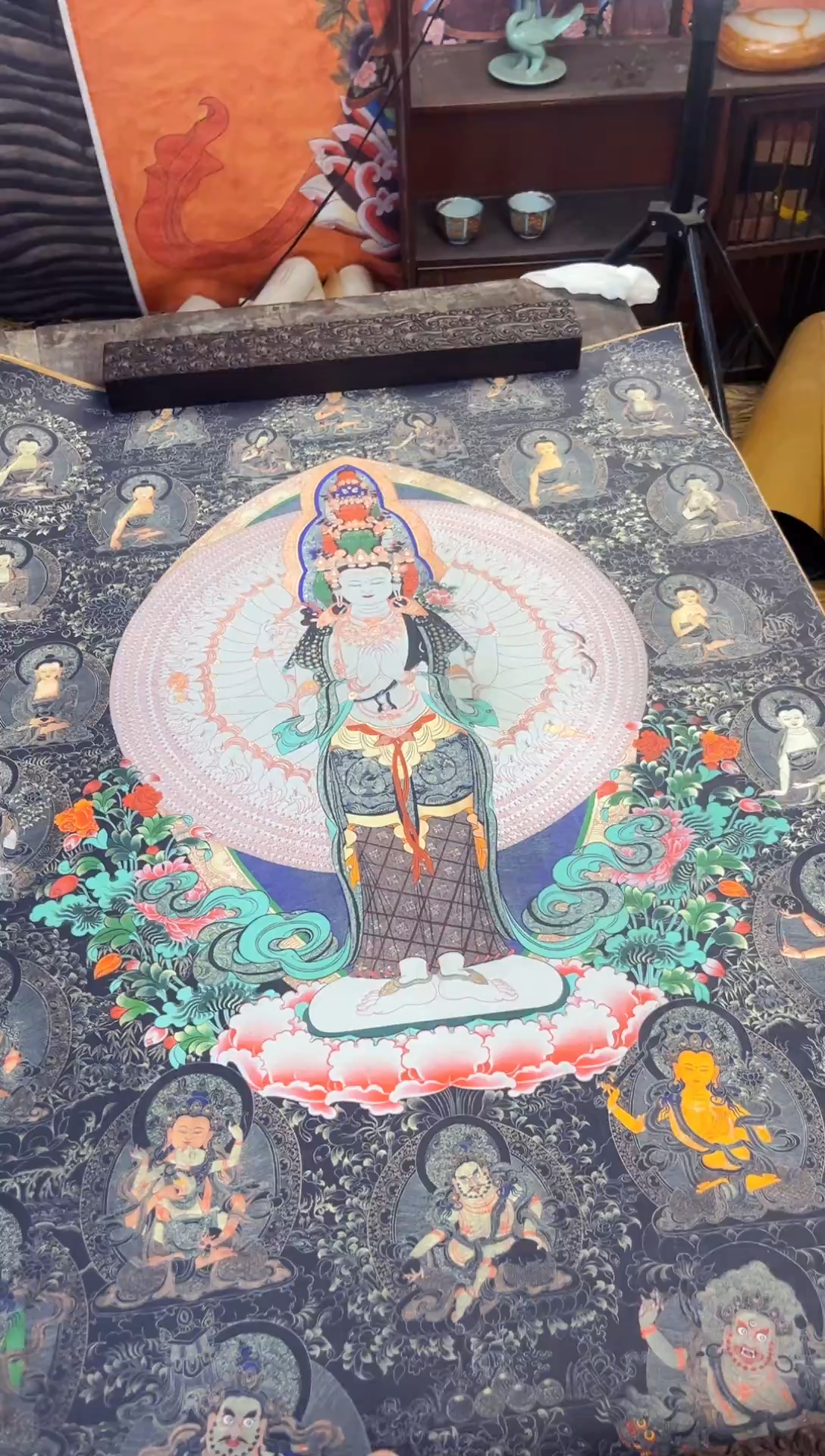 卷轴画大朱画院老六专属AA42