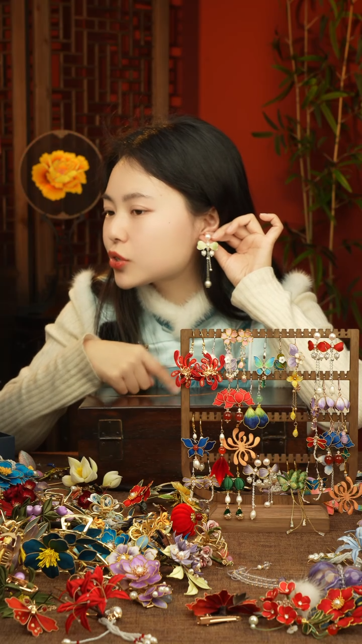 【闪购商品】刺绣纯手工非遗国风饰品