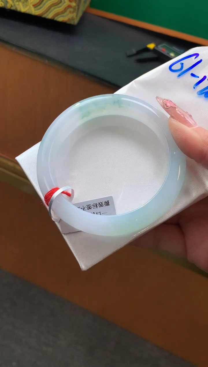 未镶嵌手镯翡翠-F正圈61-