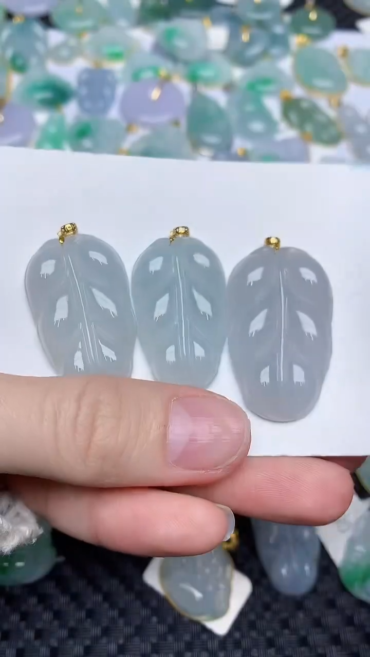 【闪购商品】翡翠颈饰18K金镶嵌45345345345