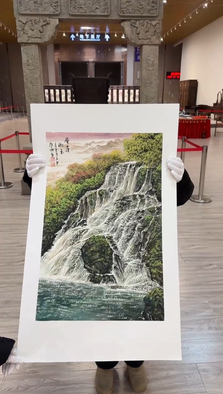 国画12赵隆轩美术馆李庆兴老师作品