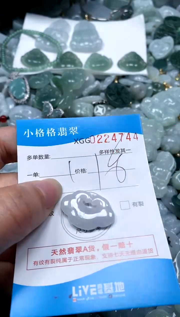 【闪购商品】翡翠颈饰未镶嵌闪购商品0224744