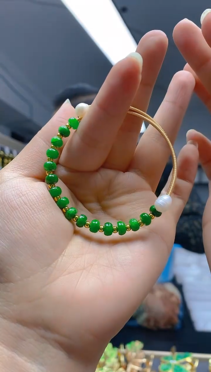 【闪购商品】翡翠耳饰合金0325翡翠