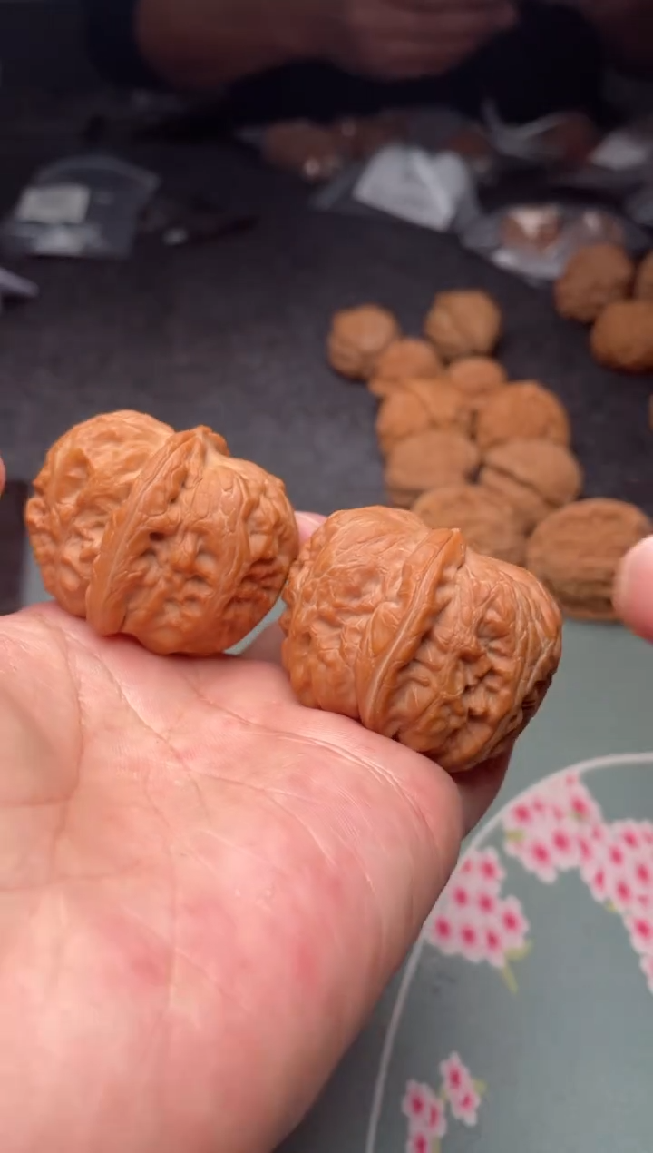 把件文玩核桃a85   元宝 45尺