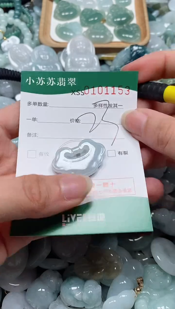 【闪购商品】翡翠颈饰未镶嵌闪购商品0101153