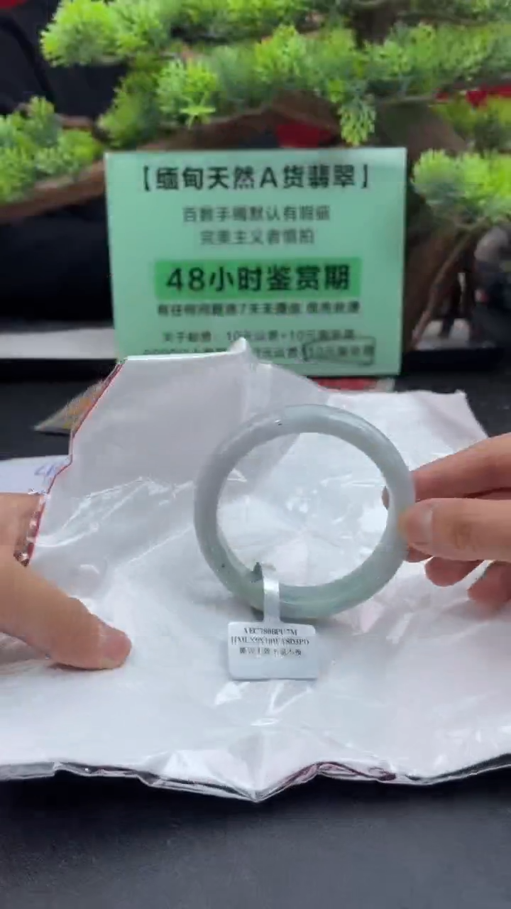 【闪购商品】翡翠手镯未镶嵌翡翠手镯（微瑕）12