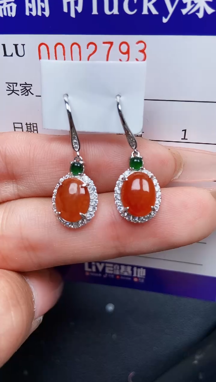 【闪购商品】翡翠颈饰银S925镶嵌2793