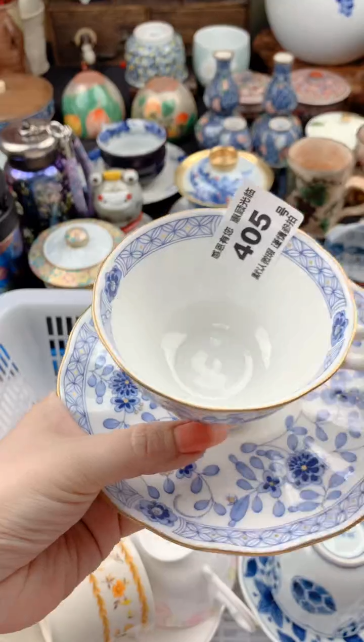 【闪购商品】瓷片405号九姑娘工艺品瓷器  