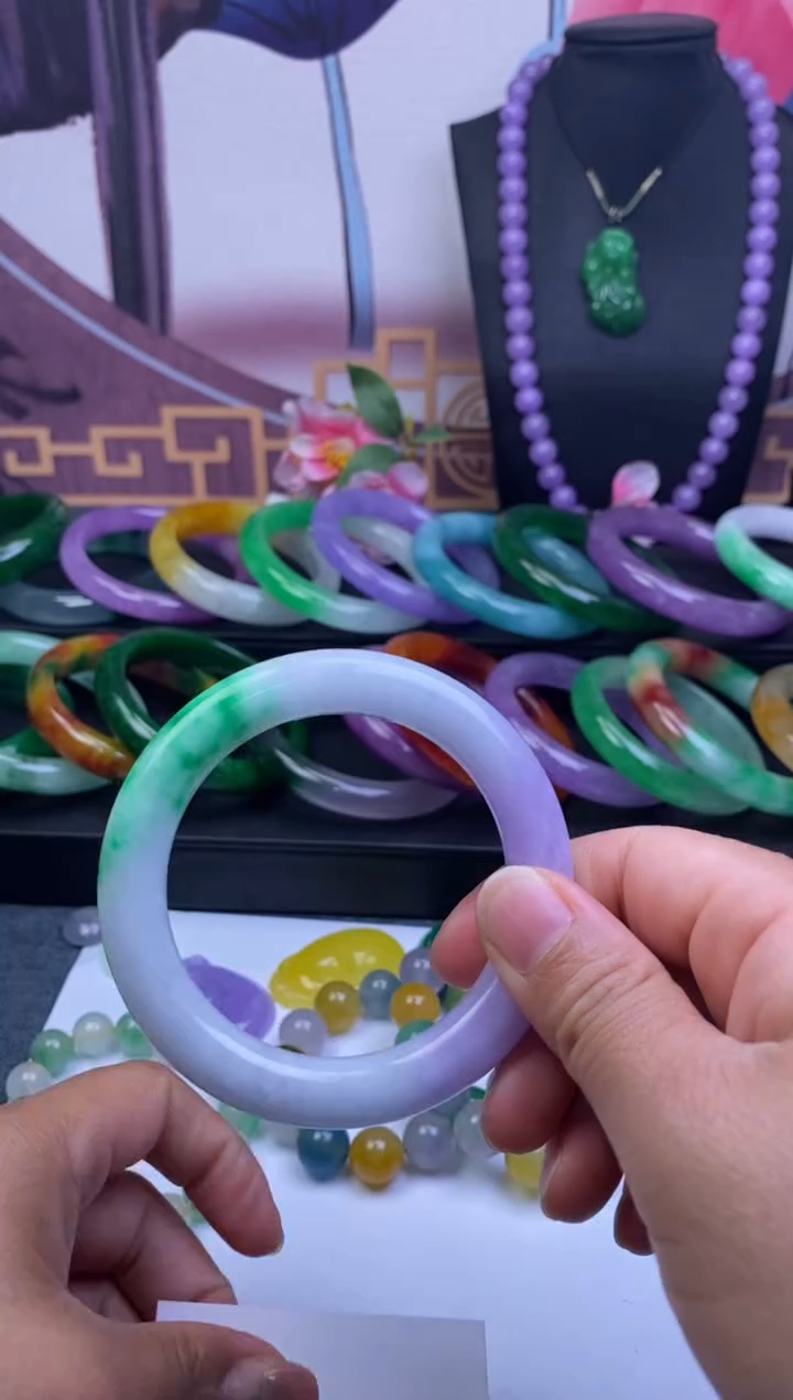 非金属仿水晶手镯