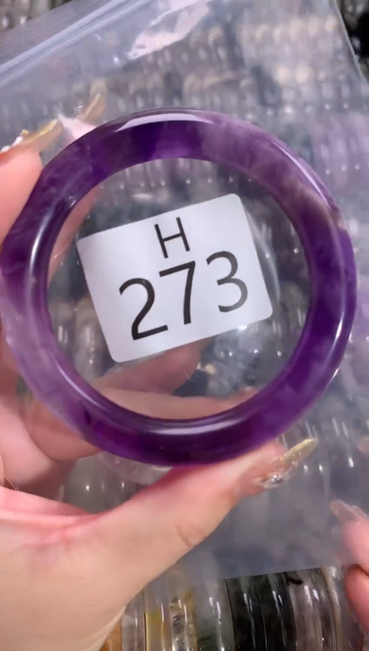 【闪购商品】水晶水晶手镯未镶嵌273-59