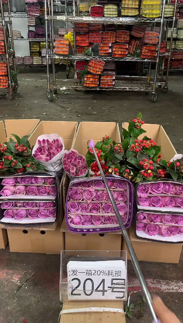 204号♥中通含20%耗损发一箱鲜花