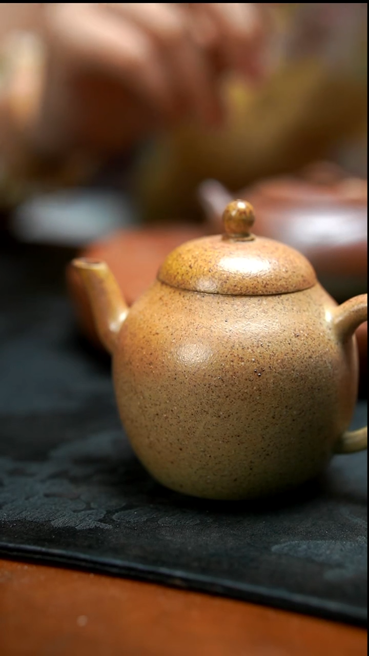 茶壶紫砂明*明柴烧宫灯壶