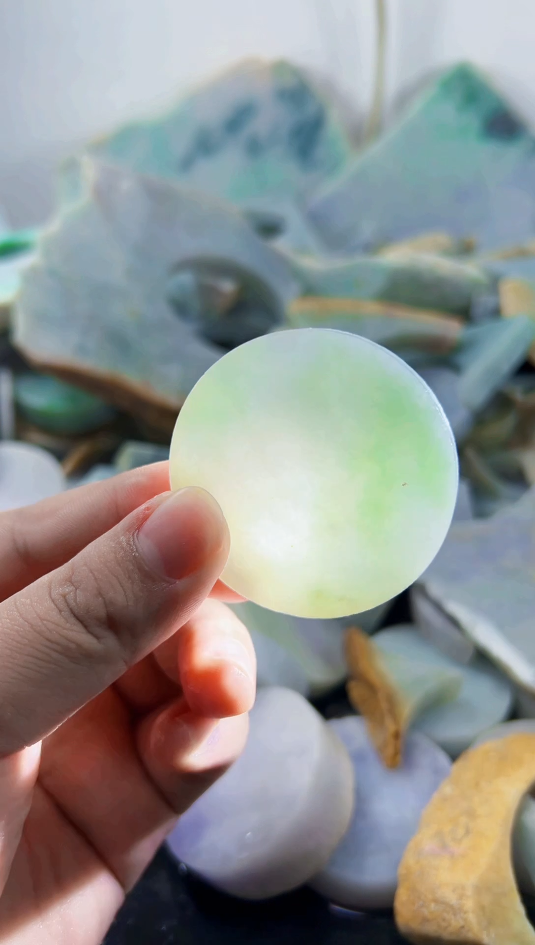 颈饰未镶嵌翡翠纯天然缅甸A货翡翠