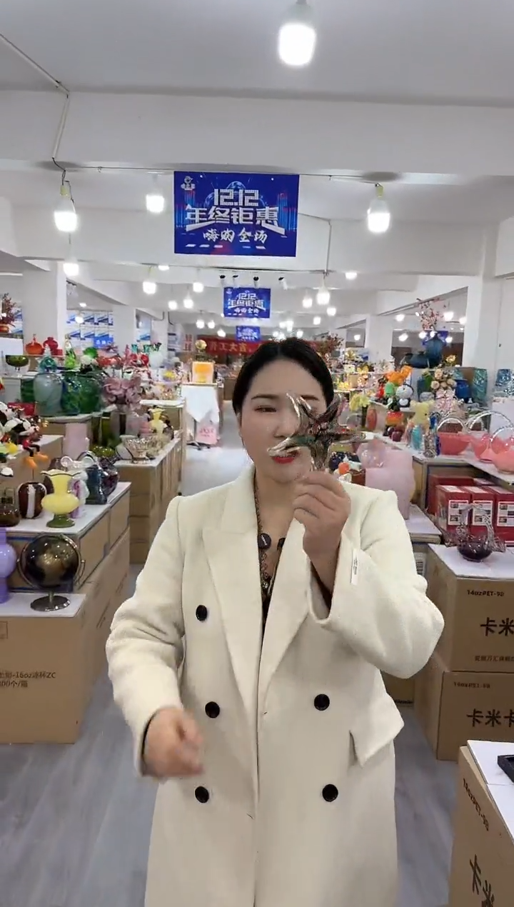 【闪购商品】无铅玻璃玖月花器G-品21