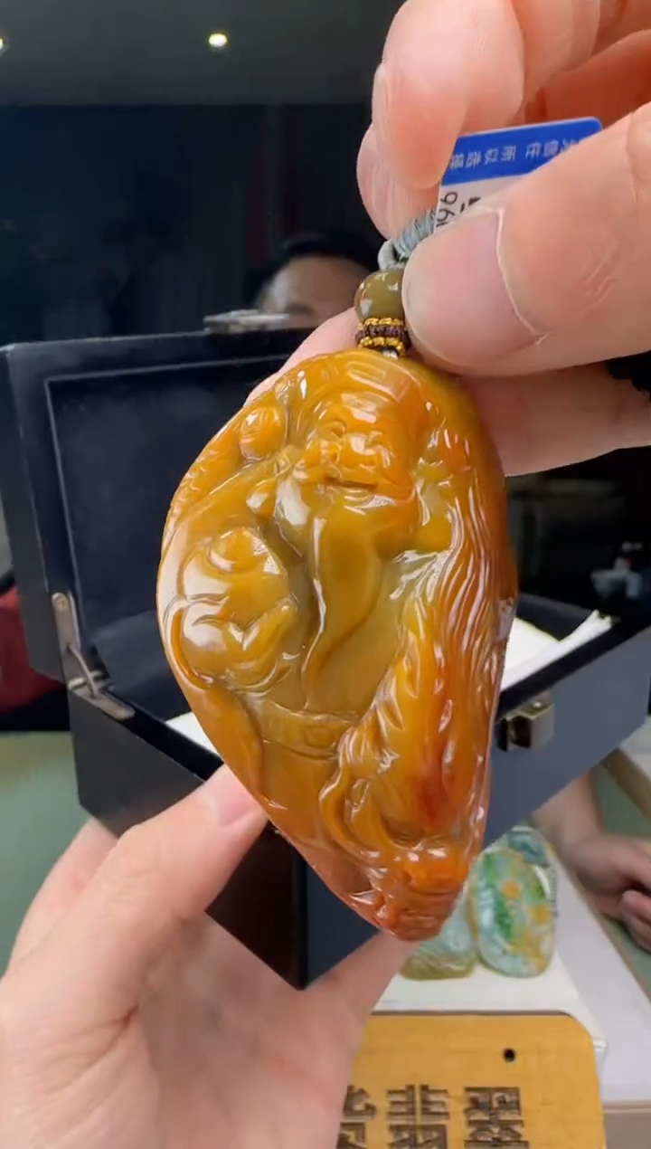 【闪购商品】翡翠吊坠(不含链)未镶嵌DY@@960Q3J15213