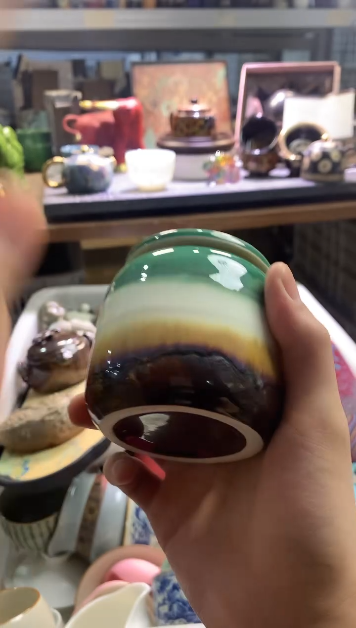 茶具茶壶、盖碗、主人杯、客杯（轻轻微瑕介意勿拍）
