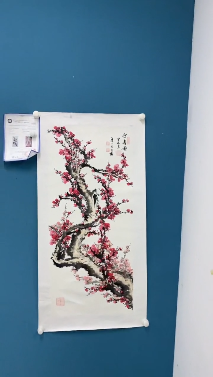 【闪购商品】国画2.10-王夫怀-三尺花鸟35