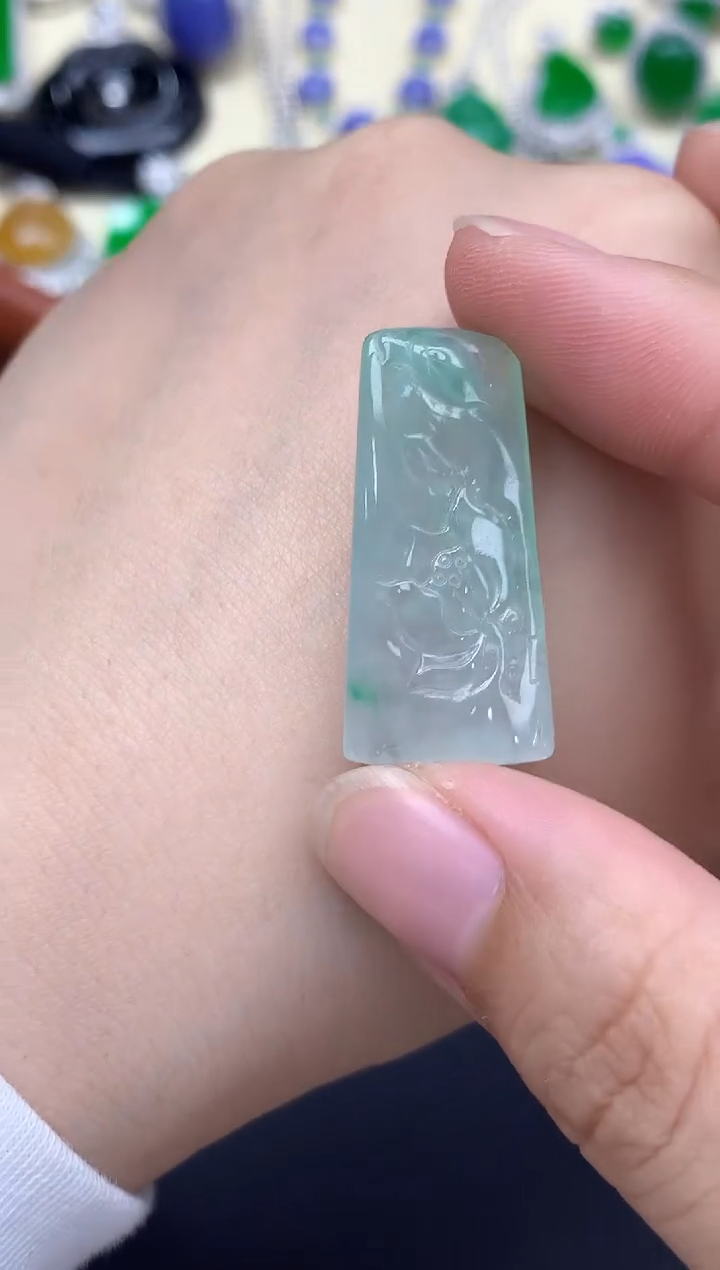 颈饰未镶嵌翡翠274-中国好珍宝