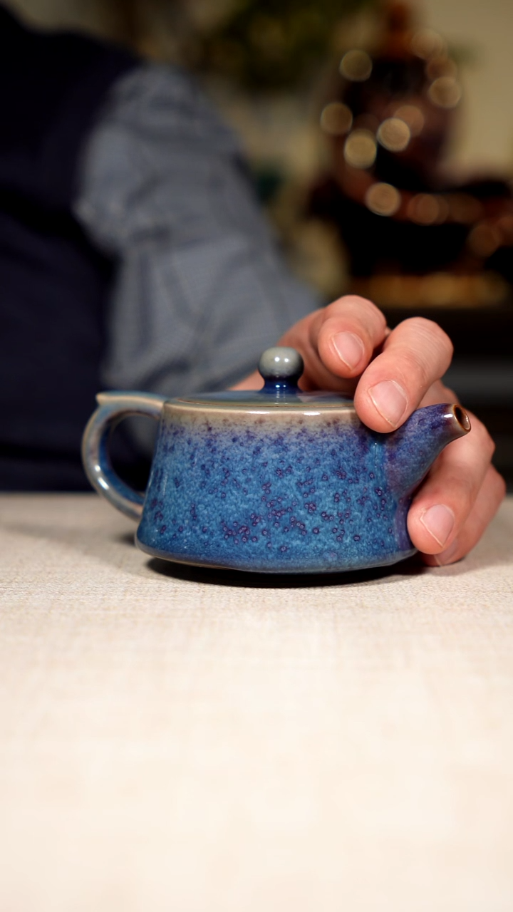 摆件陶瓷慕*钧瓷茶器摆件