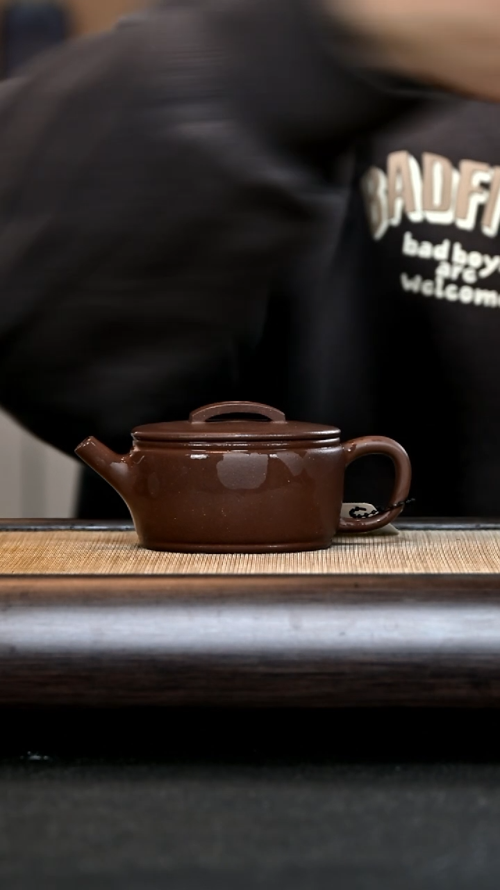 【闪购商品】紫砂茶壶EH12557 汉瓦 底槽清