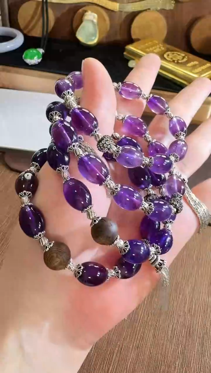 手串银S925镶嵌水晶手串 多样性发货 发一条