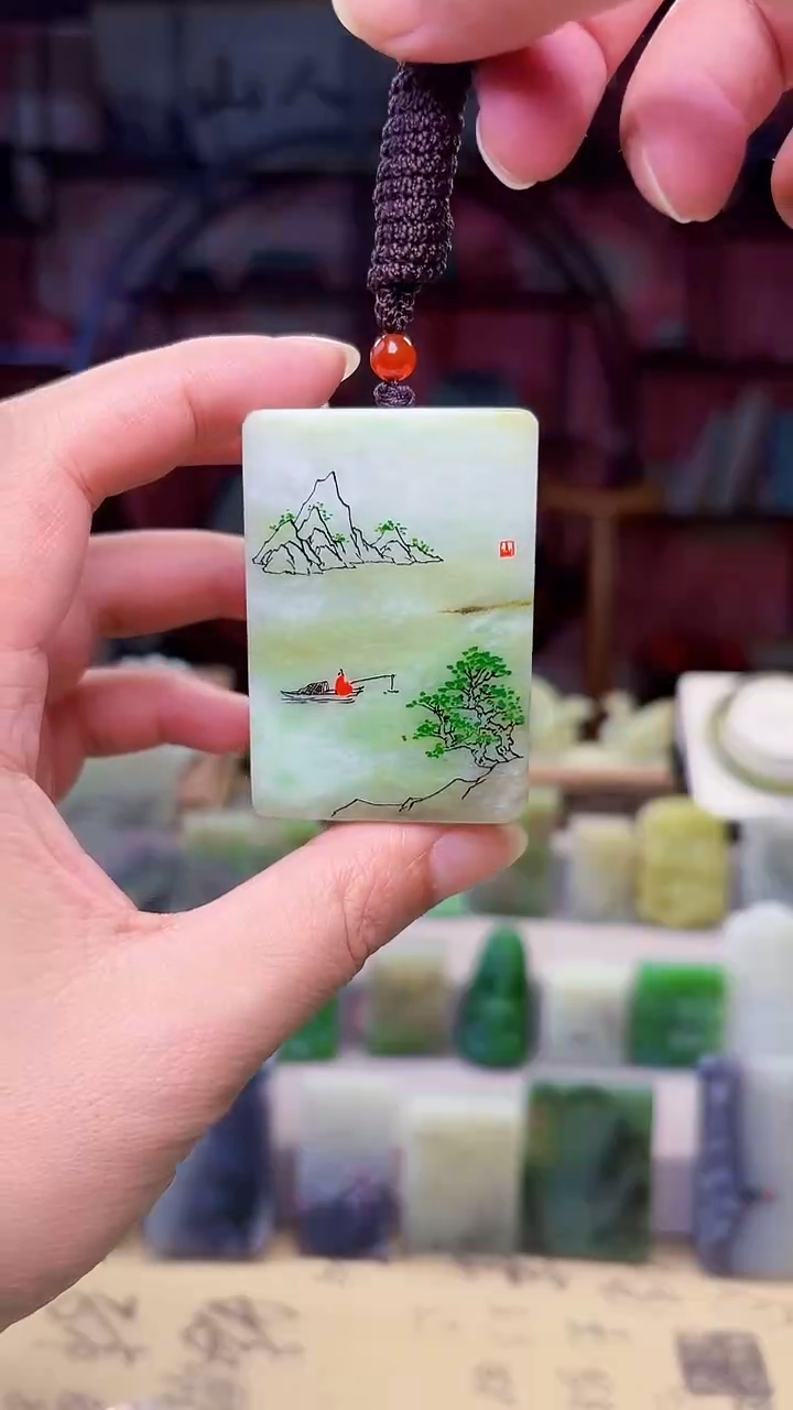未镶嵌独山玉颈饰139