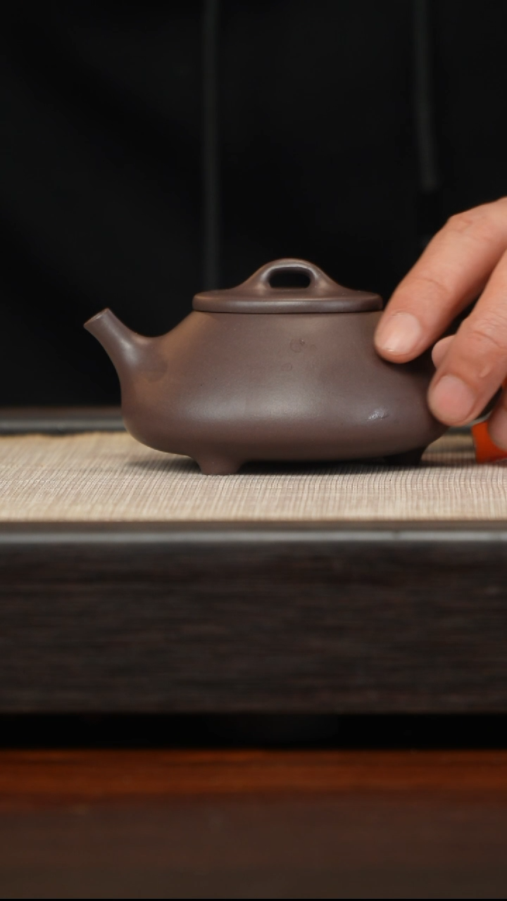 【闪购商品】紫砂茶壶心舟石瓢