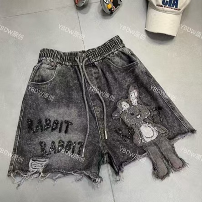 SZ•STUDIO/柚子/2025/公仔兔/牛仔短裤