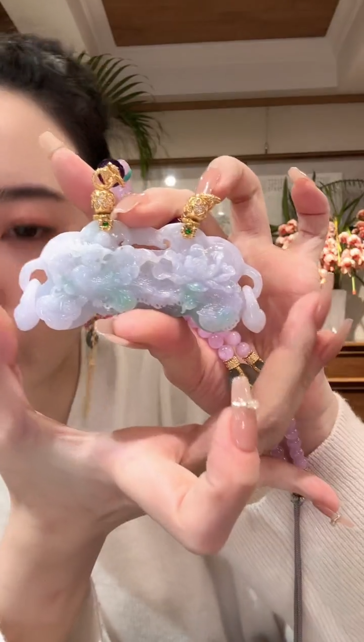 【闪购商品】翡翠颈饰未镶嵌国风