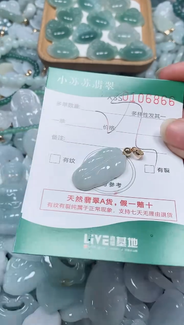 【闪购商品】翡翠颈饰未镶嵌闪购商品0106866