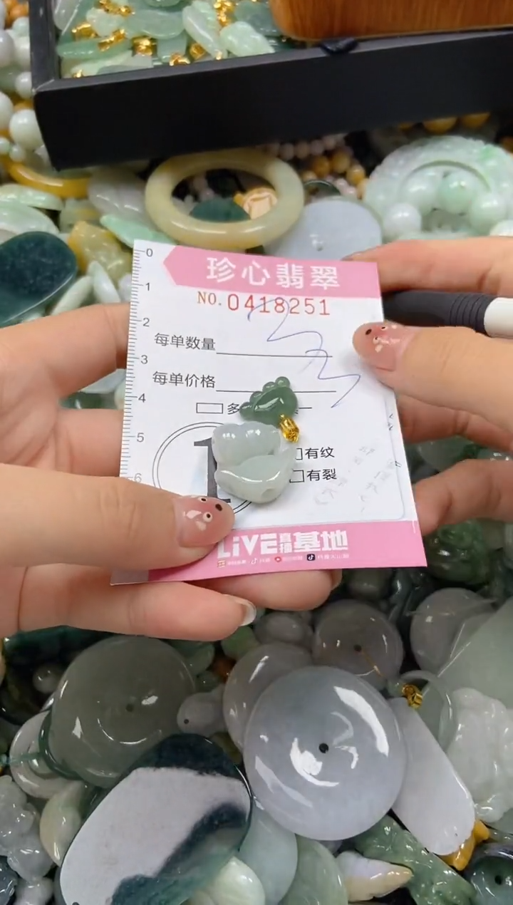 颈饰未镶嵌翡翠闪购0418251