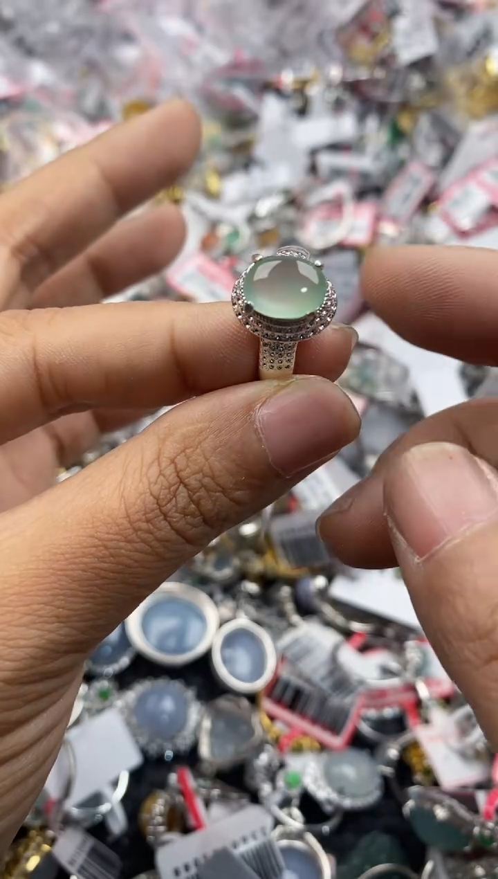 未镶嵌戒指翡翠7777---1