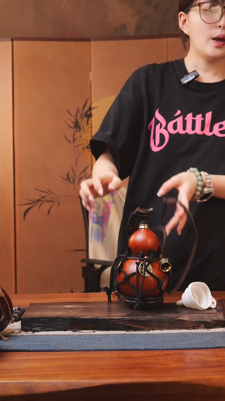 1843号精品大漆葫芦防腐防渗装水茶酒