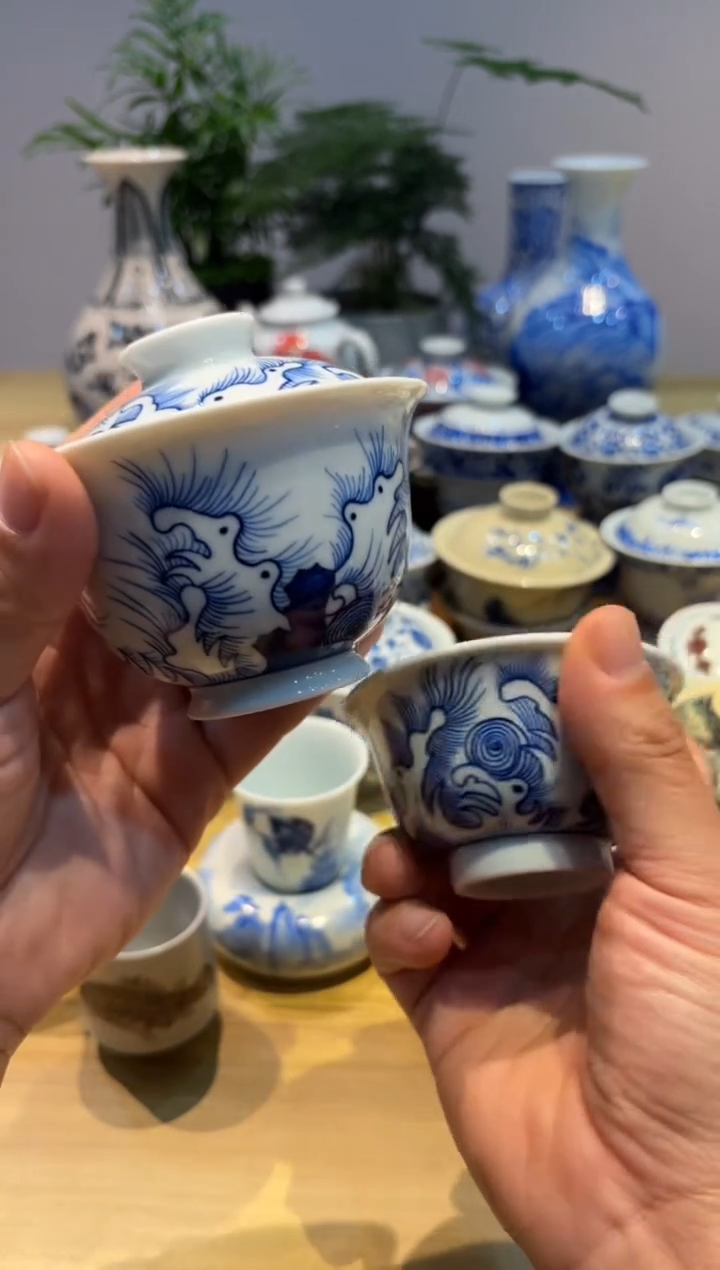 【闪购商品】景德镇手绘茶具........