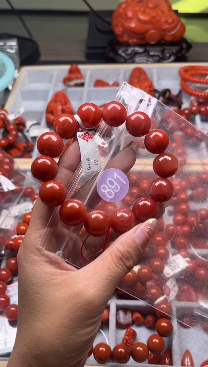 【闪购商品】南红玛瑙珠宝奇石未镶嵌891-15+