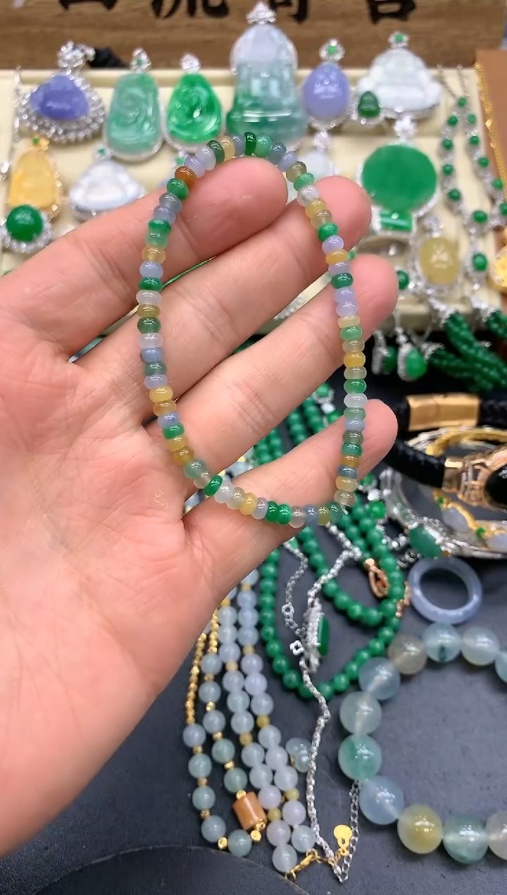 【闪购商品】翡翠手串未镶嵌72-中国好珍宝