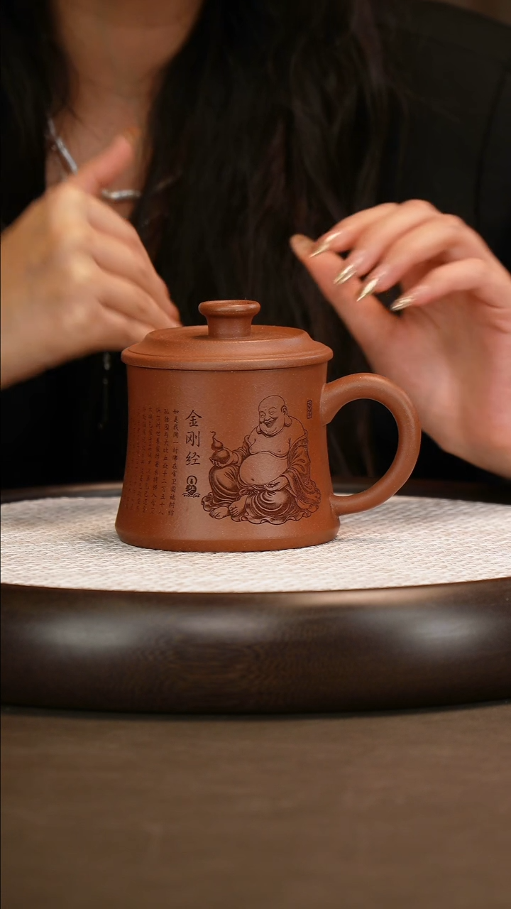 紫砂 禅意办公杯