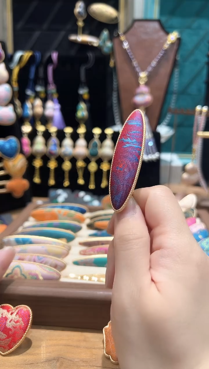 【闪购商品】【孤品车3.13】点翠大柳叶鸭嘴夹